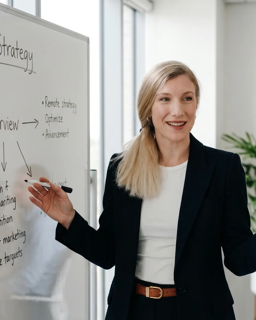 Neža Jeranko pri delu